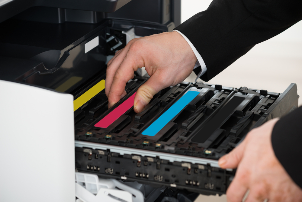 cleaning printer colors
